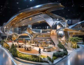 安徽广告展台规划图的建设与优化
